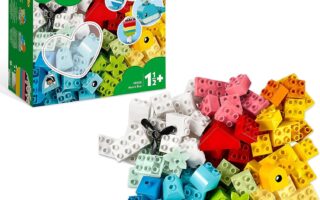 Lego Bausteine Box, Konstruktionsspielzeug, Lernspielzeug, nachhaltig, öko